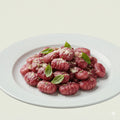 Gnocci  beterraga