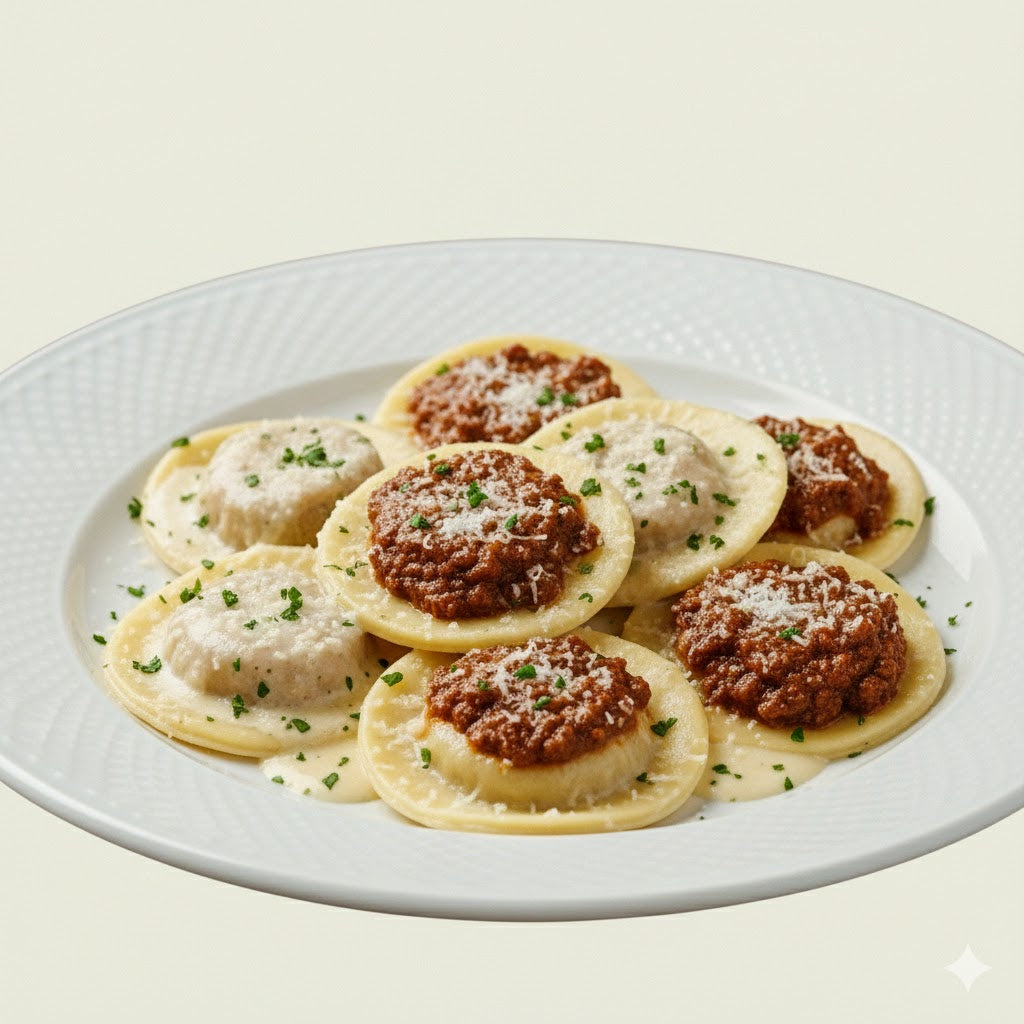 Ravioli alla bolognesse